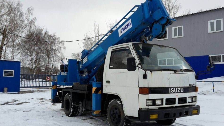 Isuzu оборудован мощной установкой на базе грузовика